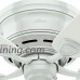 Hunter 53119 Sea Wind 48-inch ETL Damp Listed  White Ceiling Fan with Five White Plastic Blades - B00ESVXP2M